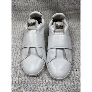GOATS Leather Sneakers White Women's Size 10‎